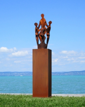 Family garden artwork